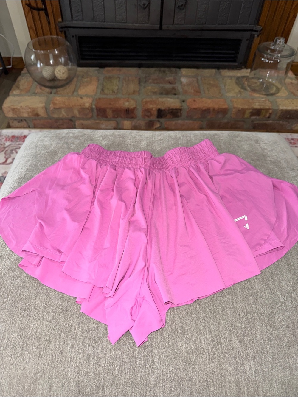 Keiki Kona Bright Pink Flowy Shorts